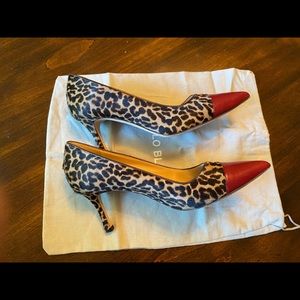 MANOLO BLAHNIK PONYHAIR PUMPS